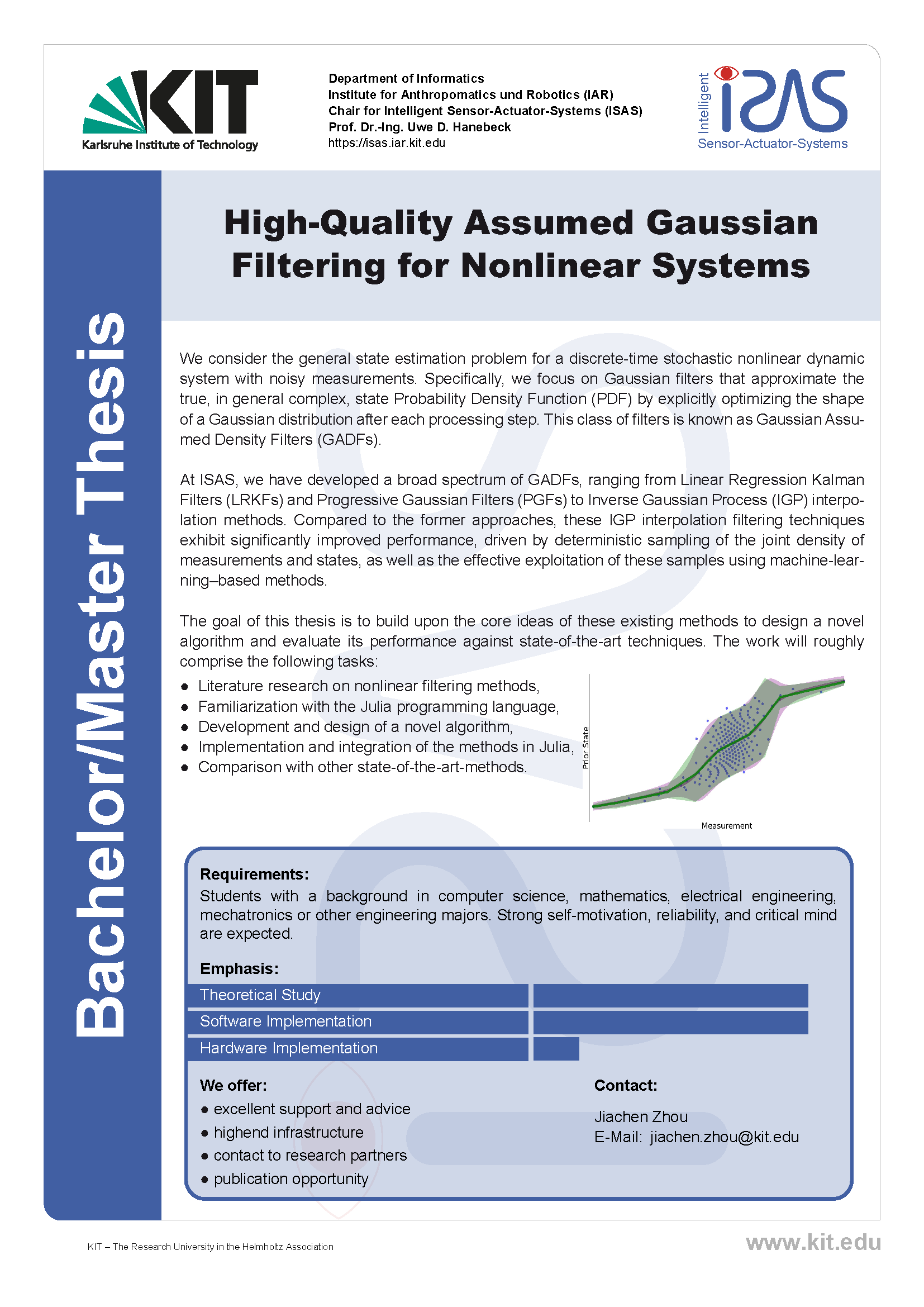 High-Quality Assumed Gaussian
Filtering for Nonlinear Systems