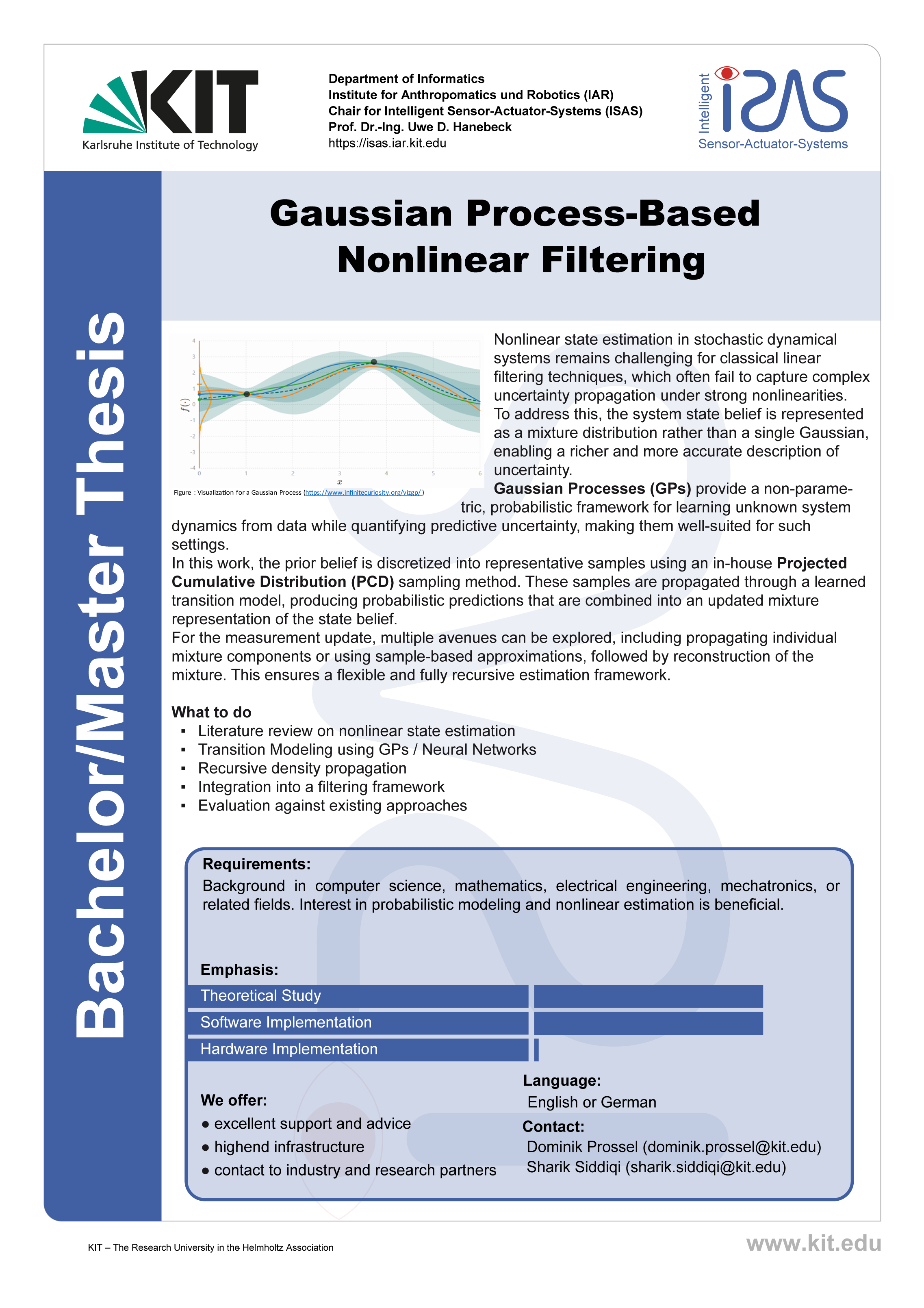 Gaussian Mixture-Based Filtering using Joint-Space Models