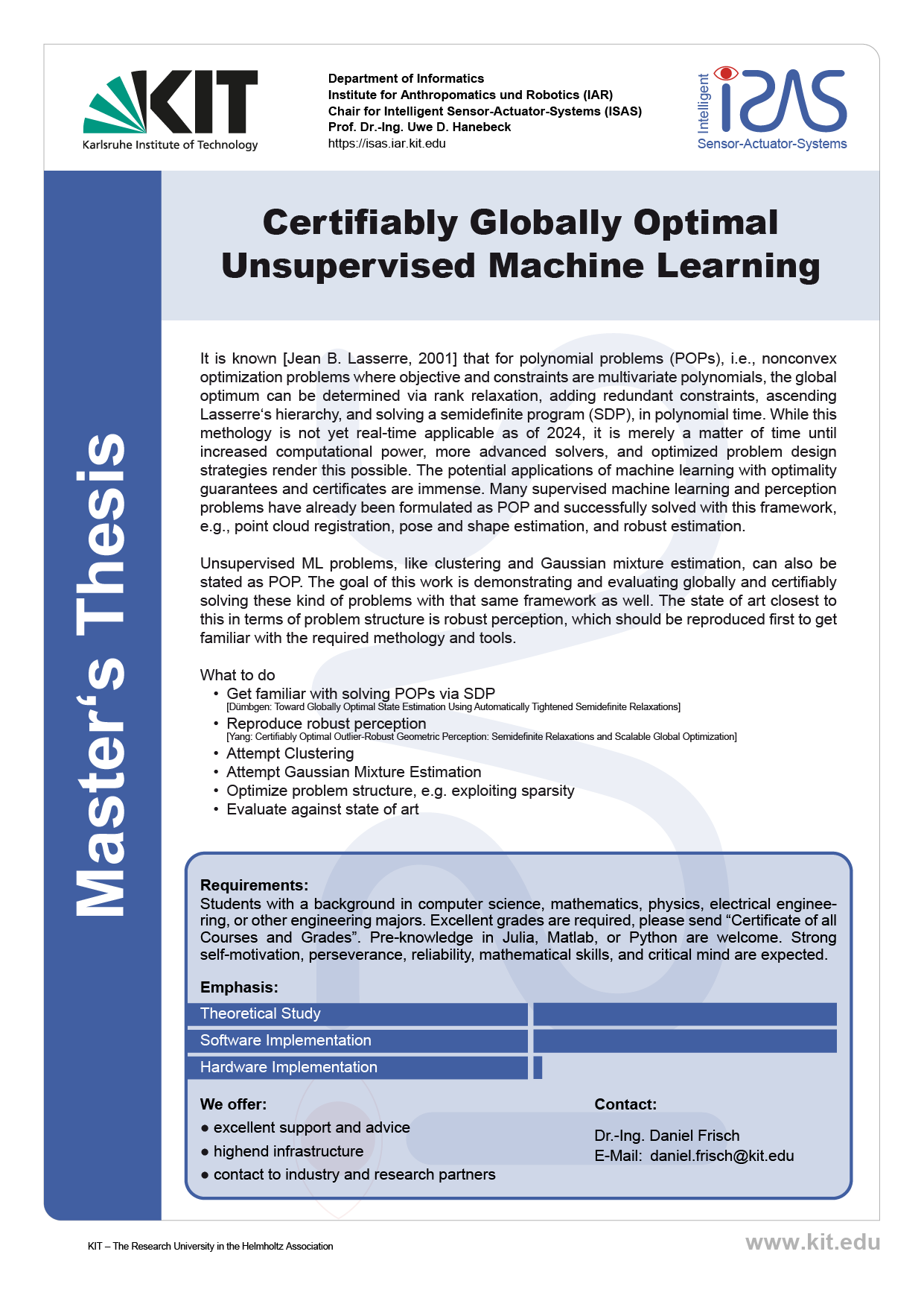 Certifiably Globally Optimal Unsupervised Machine Learning